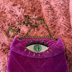 Kurt Geiger Magenta Kensington Purse Like New